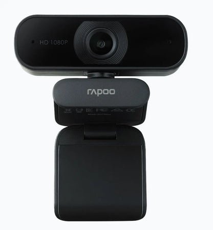 RAPOO C260 Webcam FHD 1080P/HD720P, USB 2.0, 95 degrees Wide Angle, Autofocus, Noise cancelling M...