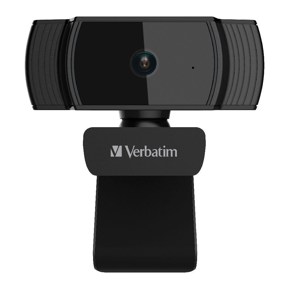 Verbatim Webcam Full HD 1080P with Auto Focus - Black - Web Cams - Image 2