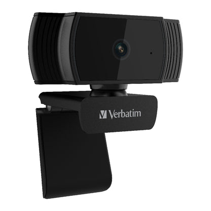Verbatim Webcam Full HD 1080P with Auto Focus - Black - Web Cams - Image 3