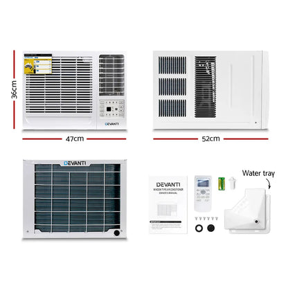 Devanti Window Air Conditioner 1.7kW - Image 2