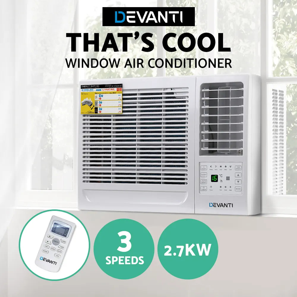 Devanti Window Air Conditioner 2.7kW - Image 3