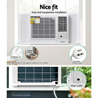 Devanti Window Air Conditioner 2.7kW - Image 6