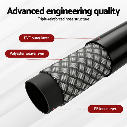 Giantz Pressure Washer Hose 30M 5800PSI Power Replacement Extension 1/4'' Quick Connect - Image 6