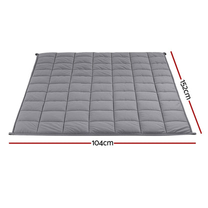 Giselle Bedding Weighted Blanket Fleece Sherpa Heavy Blanket 4.5KG - Image 3