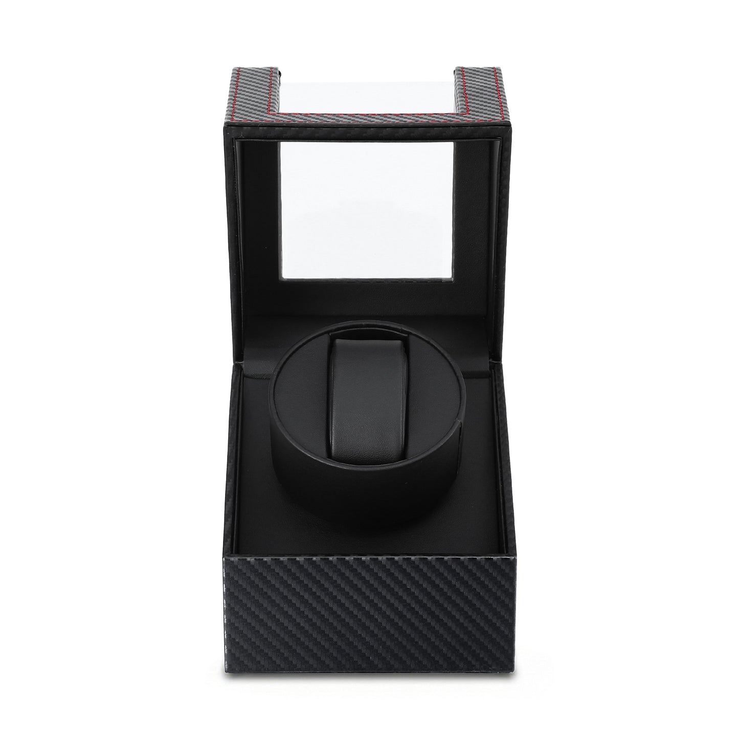 Embellir Watch Winder Box Automatic Single Quiet Carbon Fibre Black - Image 3