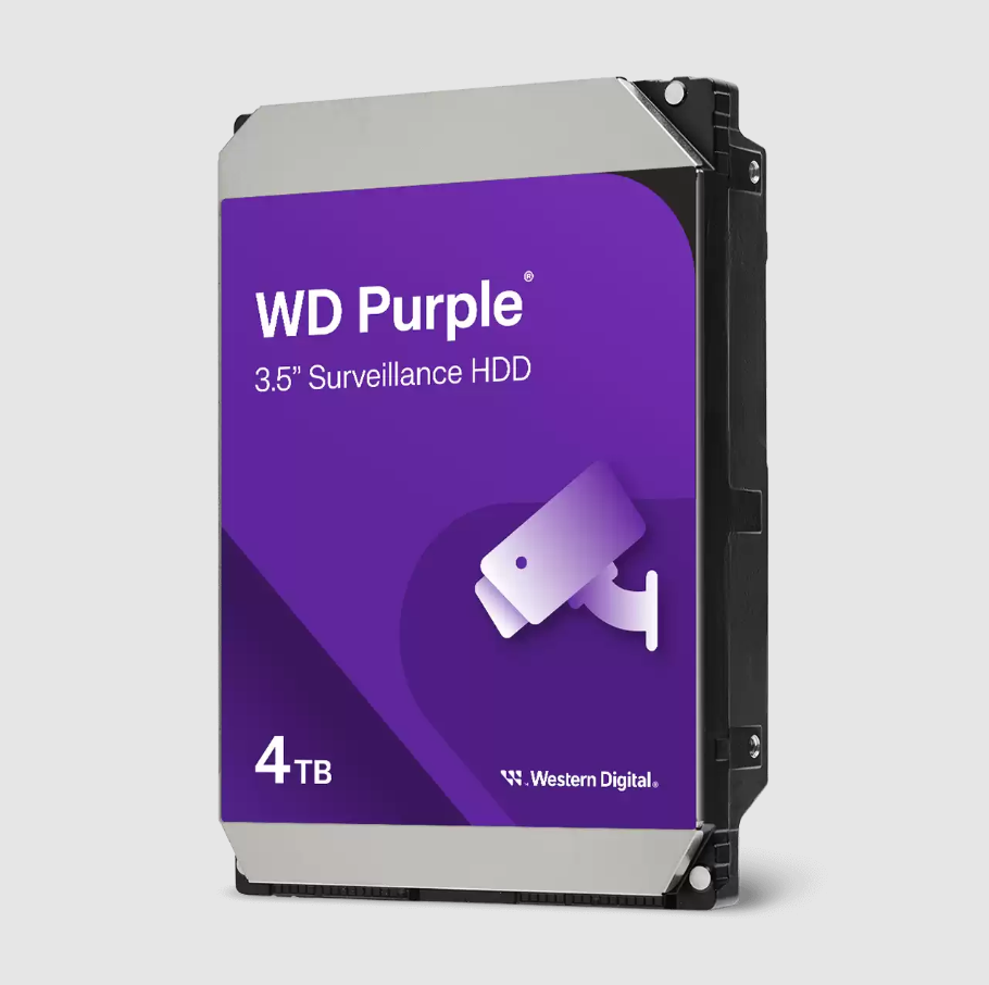 Western digital WD Purple Int 4TB SATA HDD - Hard Disk Drives - 3.5in