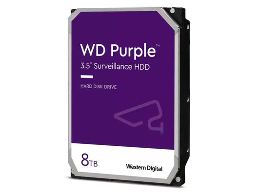 Western digital WD Purple 8TB 5400RPM 256MB 3.5" HDD - Hard Disk Drives - 3.5in