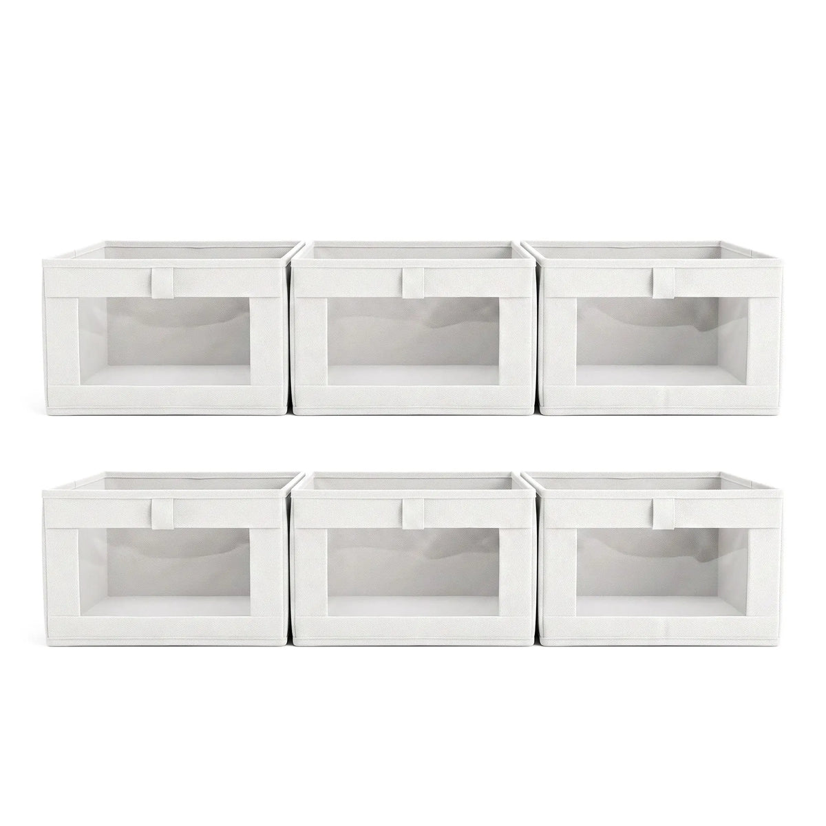Artiss 6 Pack Linen Closet Organizers and Storage Foldable Clothing Bins - Image 3