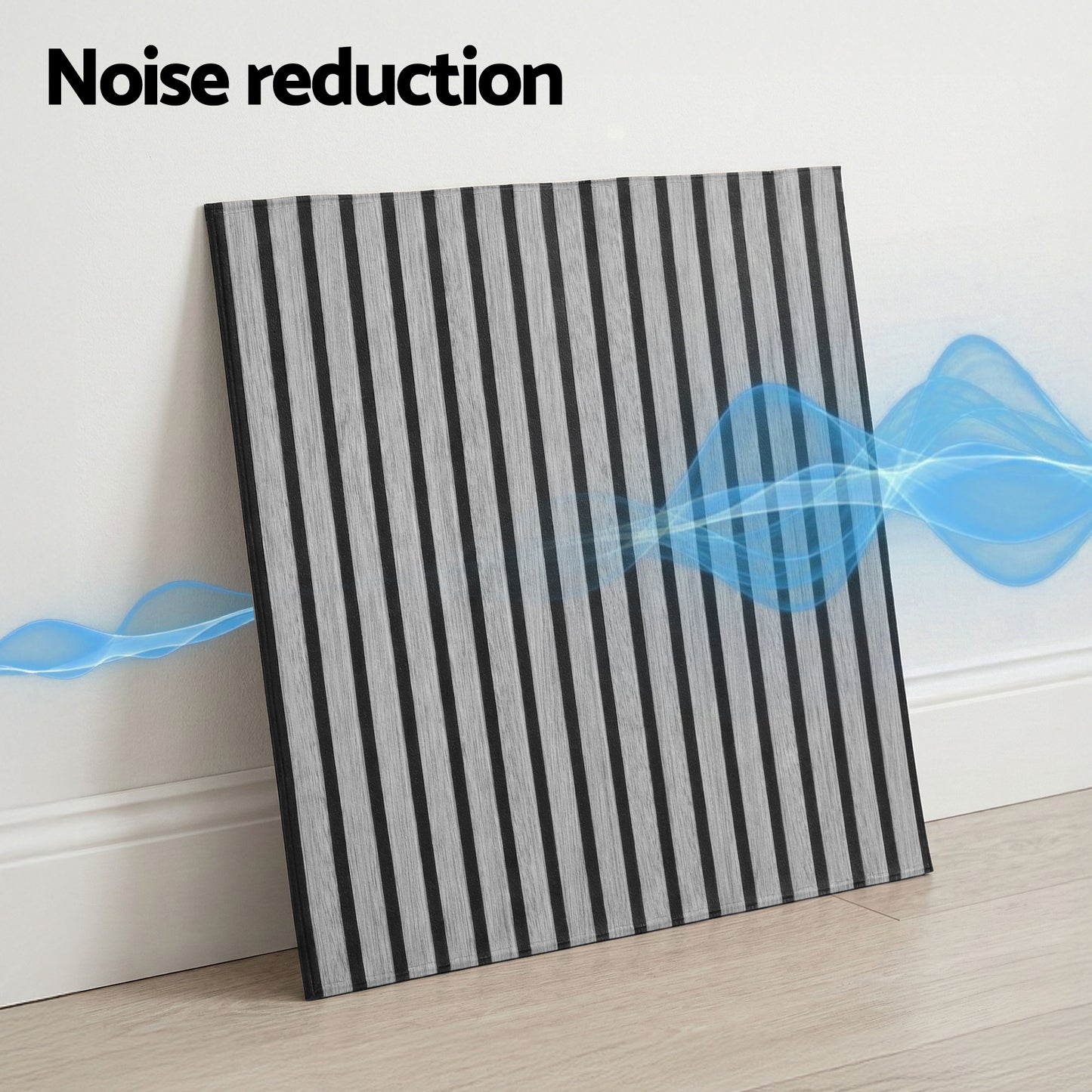 Artiss 10PCS Peel and Stick Wall Panels Tiles 68X68CM Self Adhesive for Home Office Studio Grey - Image 5