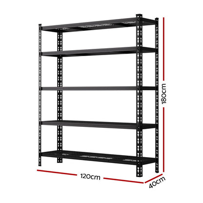 1.8MX1.2M Giantz Garage Shelving Warehouse Rack - Image 2