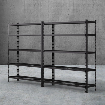1.8MX2.4M Giantz Garage Shelving Warehouse Rack - Image 7