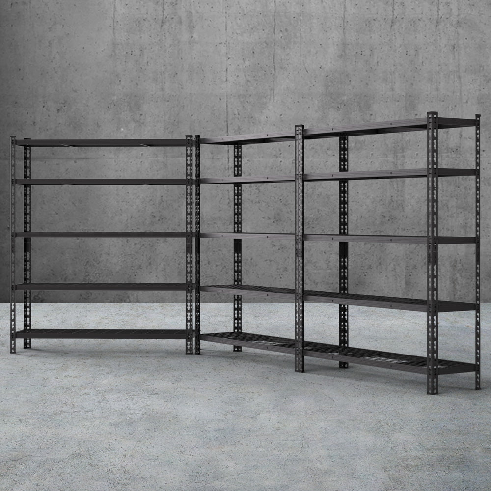 3 x 1.8M Giantz Garage Shelving Warehouse Rack - Image 7