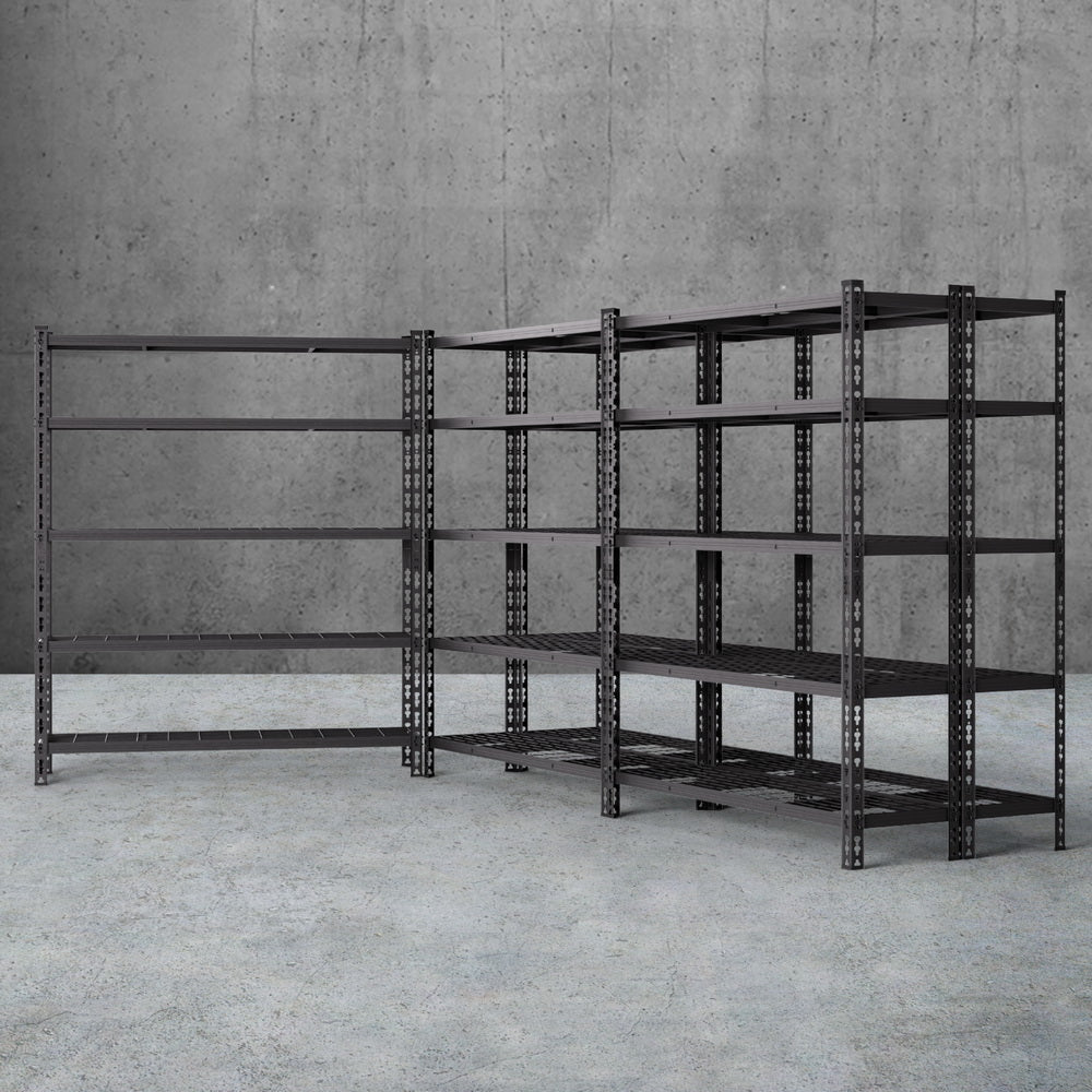 5 x 1.8M Giantz Garage Shelving Warehouse Rack - Image 7
