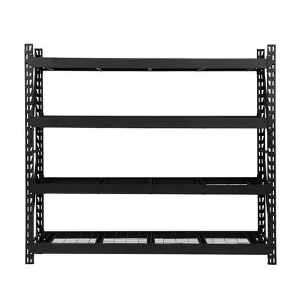 Giantz 4Mx2M Garage Shelving Warehouse Rack Pallet Racking Storage Shelve Black - Image 3