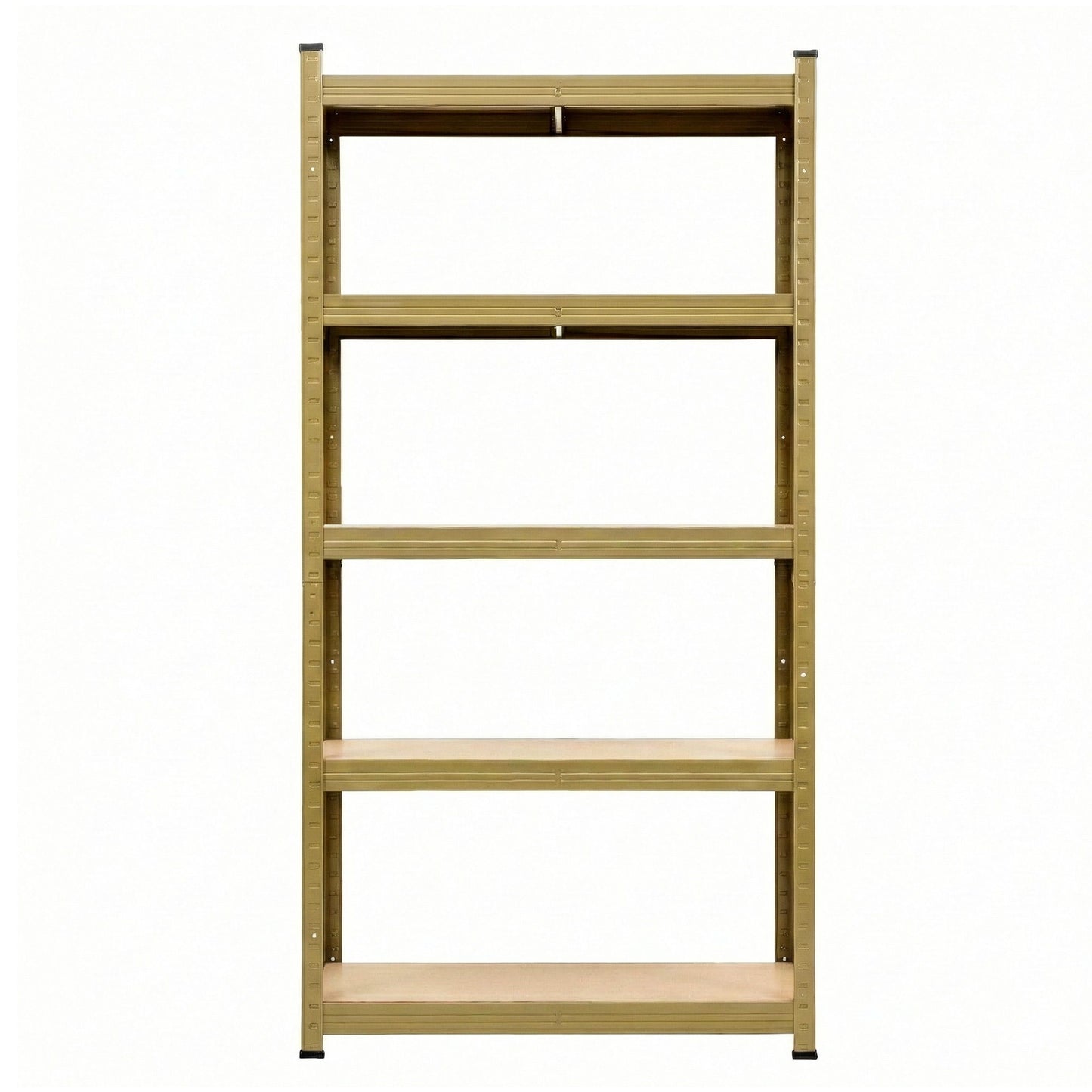 Giantz Garage Shelving 1.6X0.8m Warehouse Shelves Storage Rack Pallet Racking Yellow - Image 4