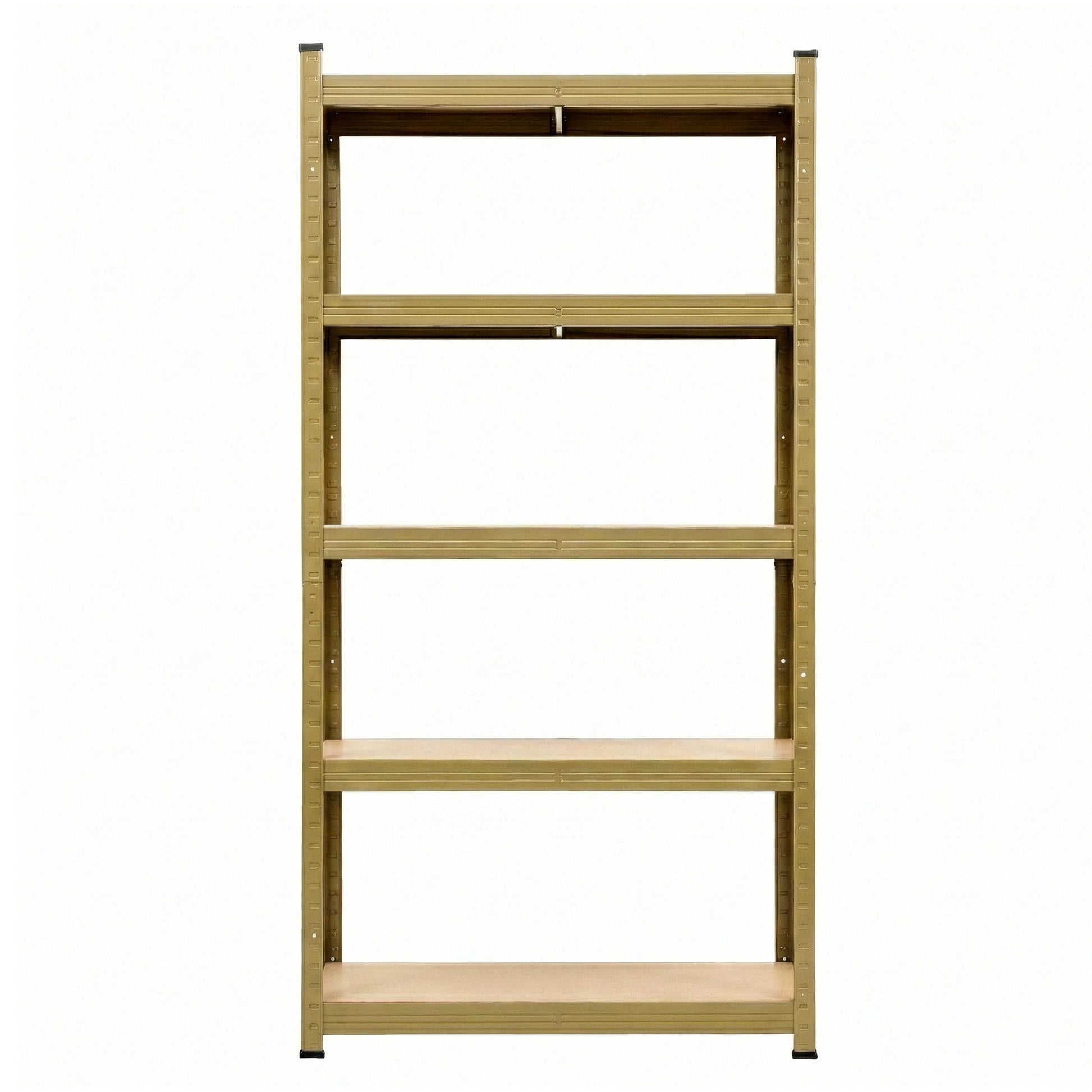 Giantz Garage Shelving 1.6X0.8m Warehouse Shelves Storage Rack Pallet Racking Yellow - Image 4