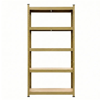 Giantz Garage Shelving 1.6X0.8m Warehouse Shelves Storage Rack Pallet Racking Yellow - Image 4