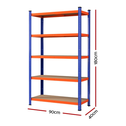 1.8M Giantz Garage Shelving Warehouse Rack - Image 2