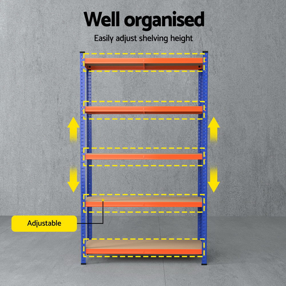 1.8M Giantz Garage Shelving Warehouse Rack - Image 5