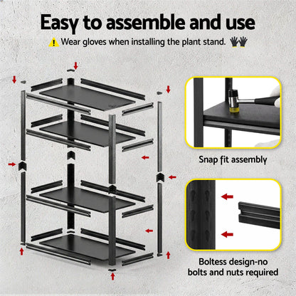 Giantz Garage Shelving 1.8X0.9m Warehouse Rack Storage Shelves Workshop Racks Steel - Image 9