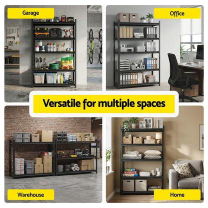 Giantz Garage Shelving 1.8X1.2m Warehouse Rack Storage Shelves Workshop Racks Steel - Image 7