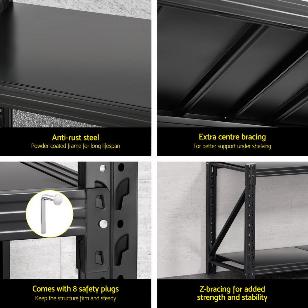 Giantz 1.5Mx0.9M Warehouse Shelving Garage Rack - Image 6