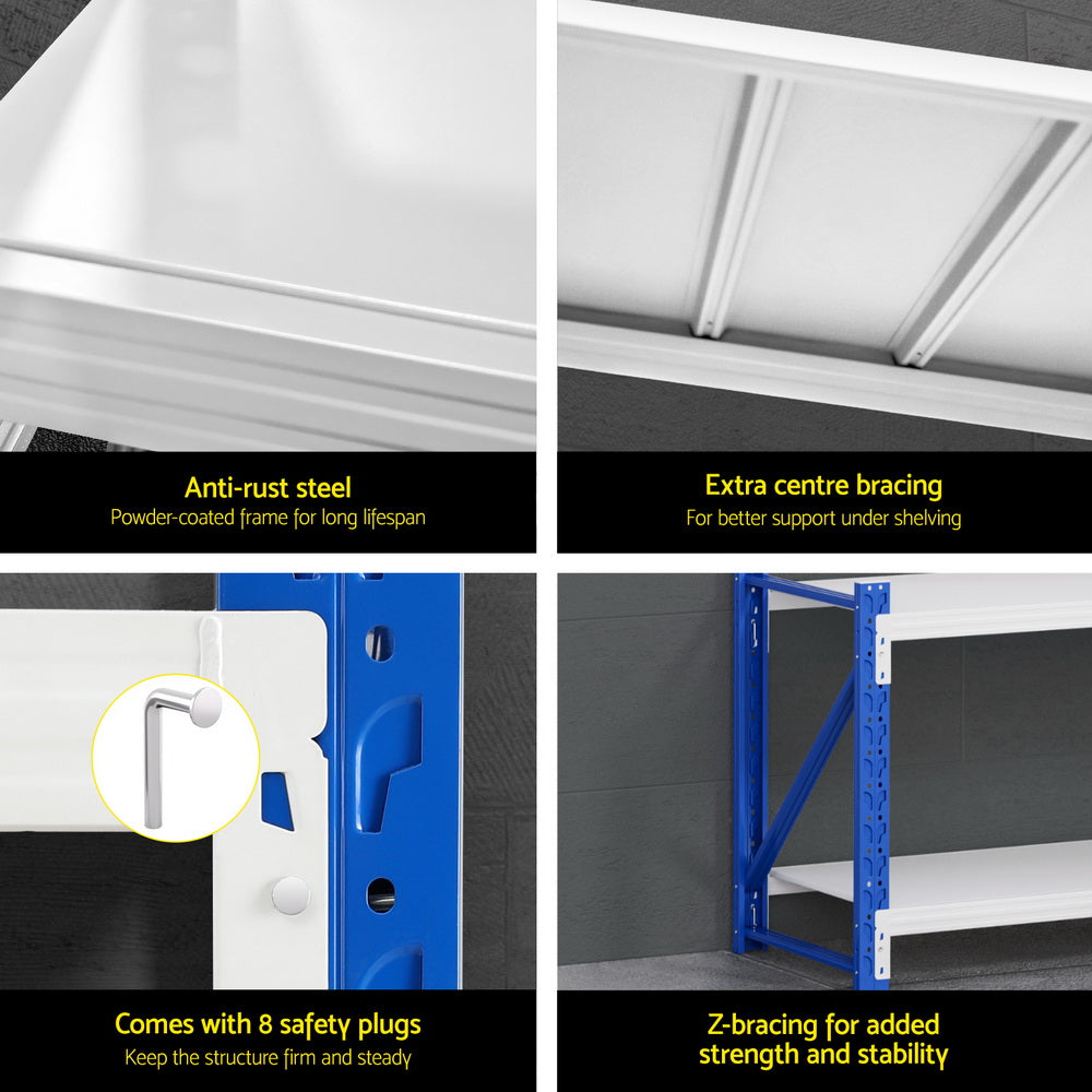 Giantz 2Mx0.9M Warehouse Shelving Garage Rack - Image 6