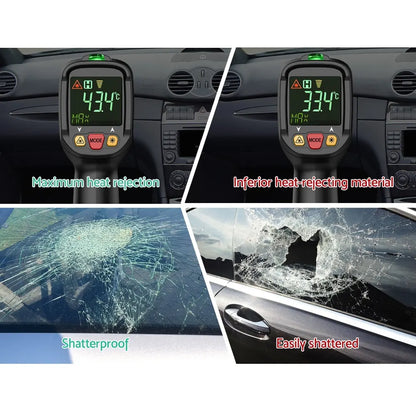 Giantz Window Tint Film Black Roll 5% VLT Home 100cm X 30m Tinting tools Kit - Image 5