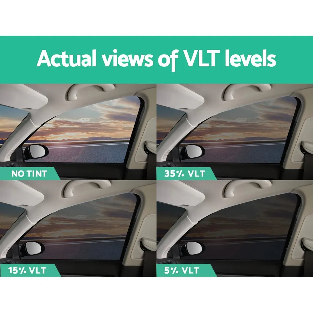 Giantz Window Tint Film Black Roll 35% VLT Home 152cm X 30m Tinting Tools Kit - Image 3