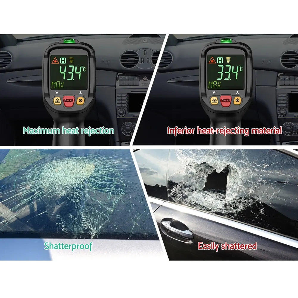 Giantz Window Tint Film Black Roll 35% VLT Home 152cm X 30m Tinting Tools Kit - Image 5
