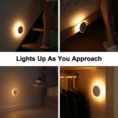 AIPOWER Motion Sensor Night Light USB-C Rechargeable Closet Light 4 Packs - Image 7