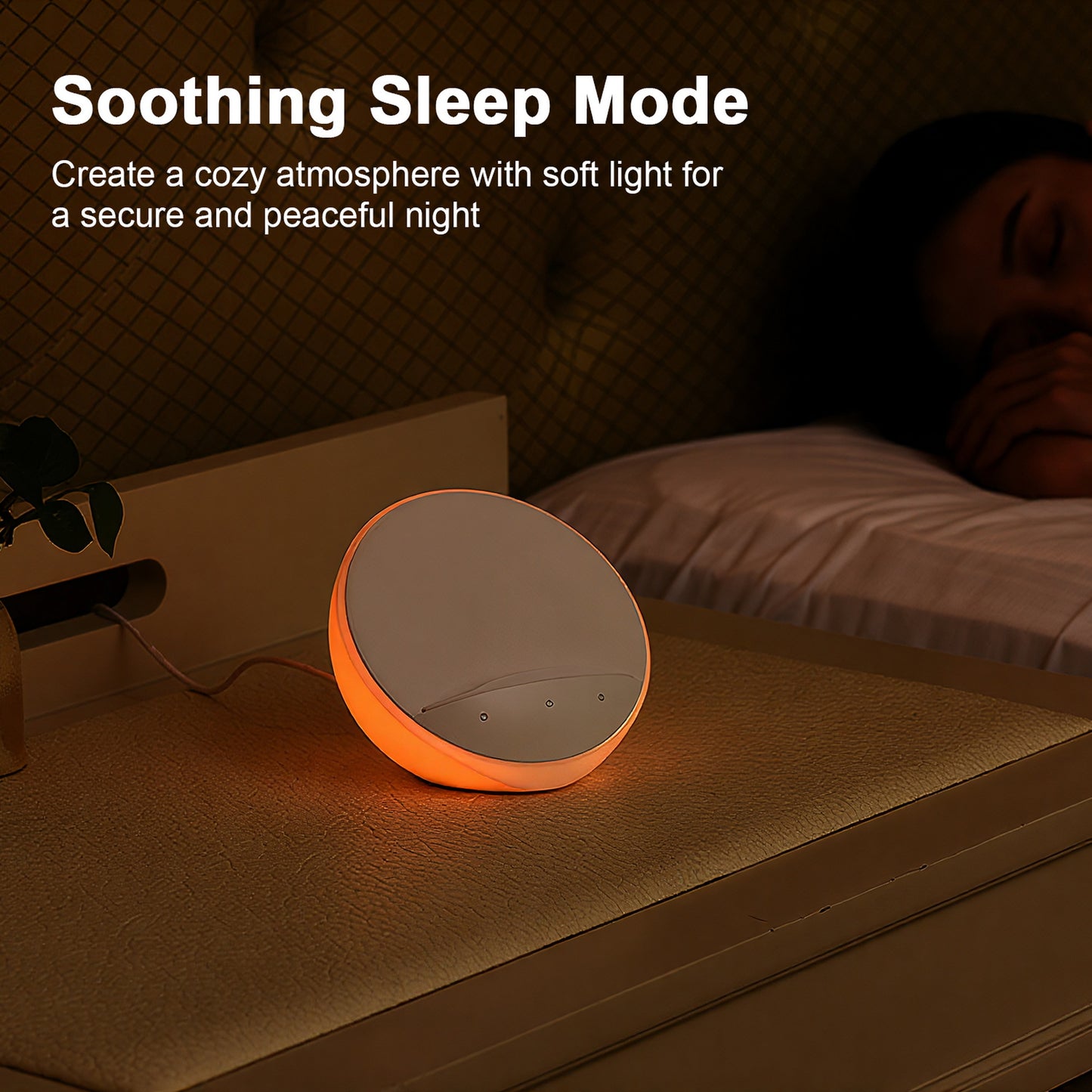 AIPOWER Bedside Lamp with Wireless Charger and Phone Holder Touch - Image 8