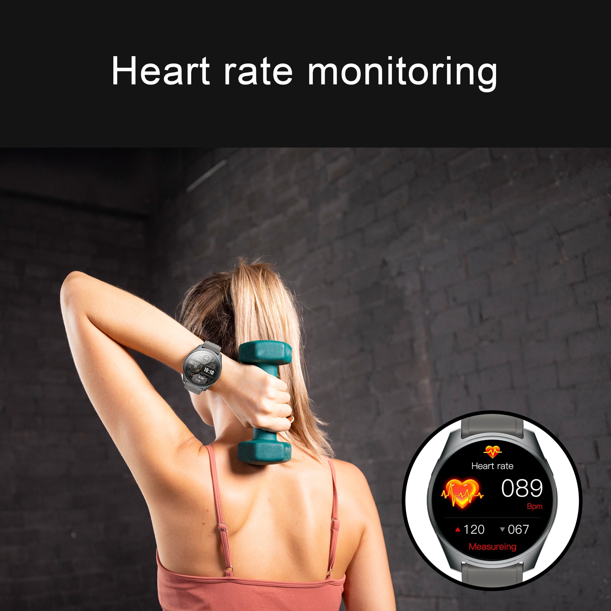 Aipower Smart Watch with Earbuds Pop-Up Headphones 4G Music Fitness Tracker W28 Pro - Image 5