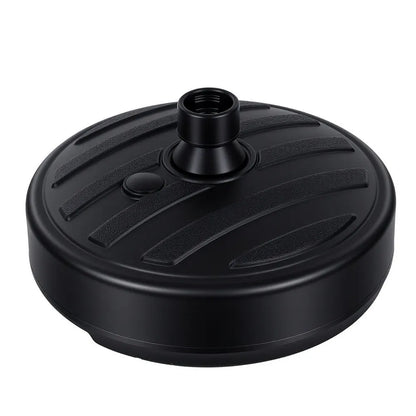 Instahut Outdoor Umbrella Base Weight Round Plastic Pole Holder 35-38mm Beach - Image 2
