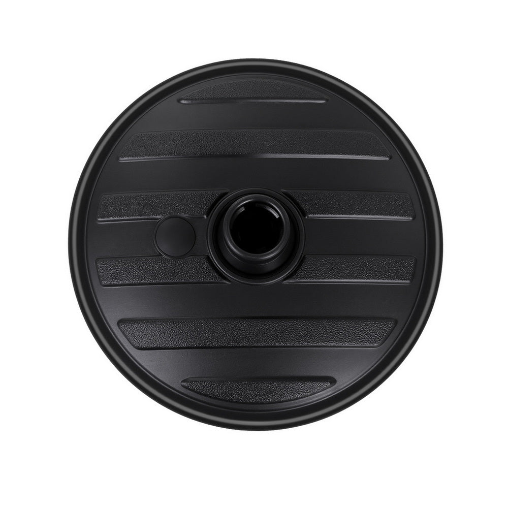 Instahut Outdoor Umbrella Base Weight Round Plastic Pole Holder 35-38mm Beach - Image 4