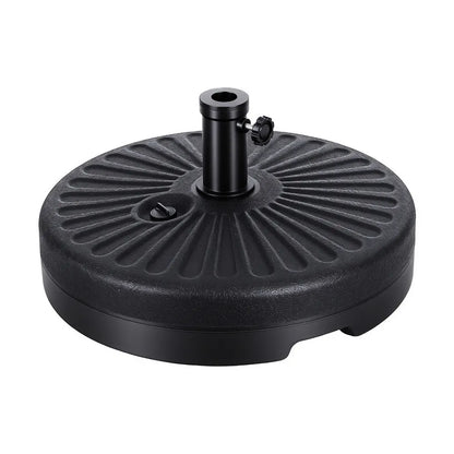 Instahut Outdoor Umbrella Base Weight Round Plastic Pole Holder 30-48mm Beach - Image 2