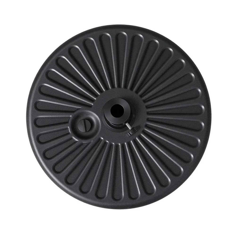 Instahut Outdoor Umbrella Base Weight Round Plastic Pole Holder 30-48mm Beach - Image 4