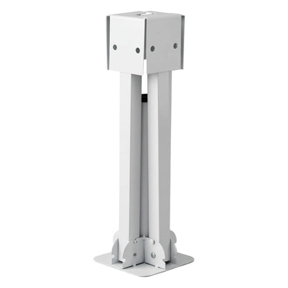 Instahut Outdoor Umbrellas Base Steel Umbrella Holder 25 to 35mm White - Image 3