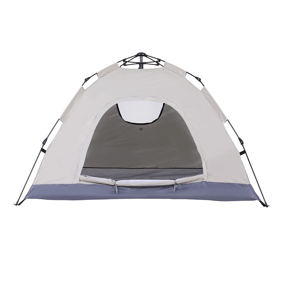 Weisshorn Camping Tent Instant Tent Pop up 2 Person Outdoor Hiking Tents Hiking Beige - Image 4
