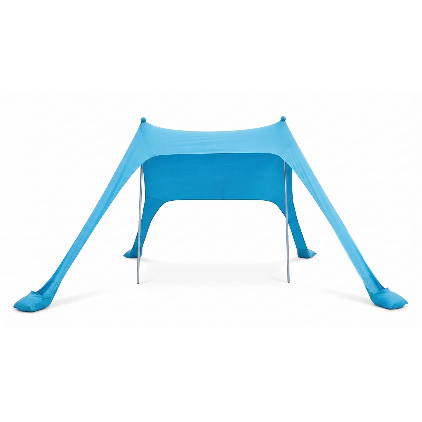 Weisshorn Camping Tent Beach Tent Canopy Sun Shelter Portable Blue - Image 3