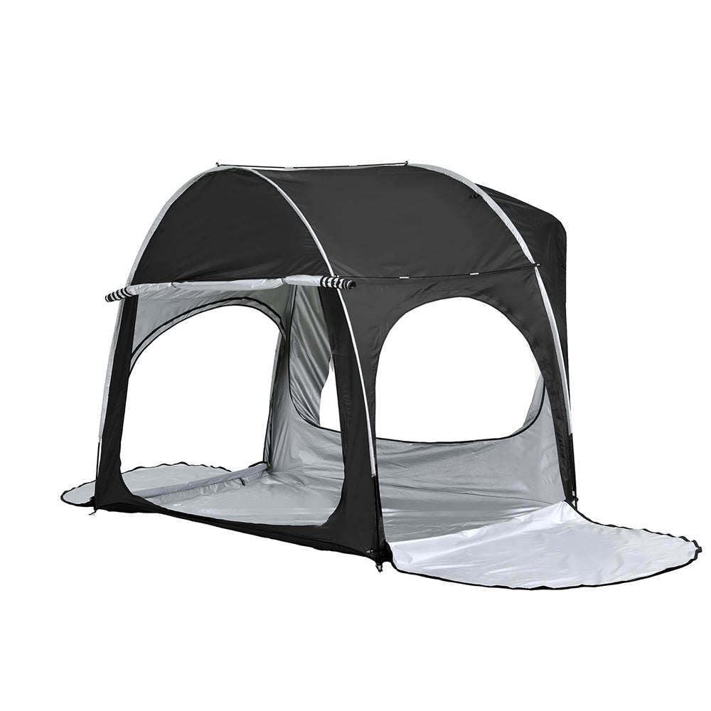 Weisshorn Camping Tent Car SUV Rear Hatchback Tents Canopy Portable Outdoor Family Black - Image 2