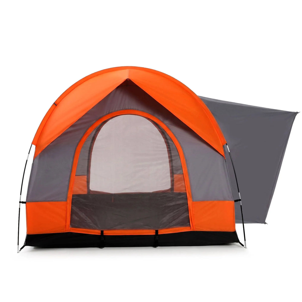 Weisshorn Camping Tent SUV Family Camping Car Tent 6-8 Person 250cm Orange - Image 3