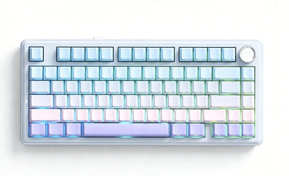 SOLAKAKA A75 75% Gasket Mechanical Keyboard Tri-Mode Hot-Swap Knob