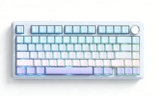 SOLAKAKA A75 75% Gasket Mechanical Keyboard Tri-Mode Hot-Swap Knob