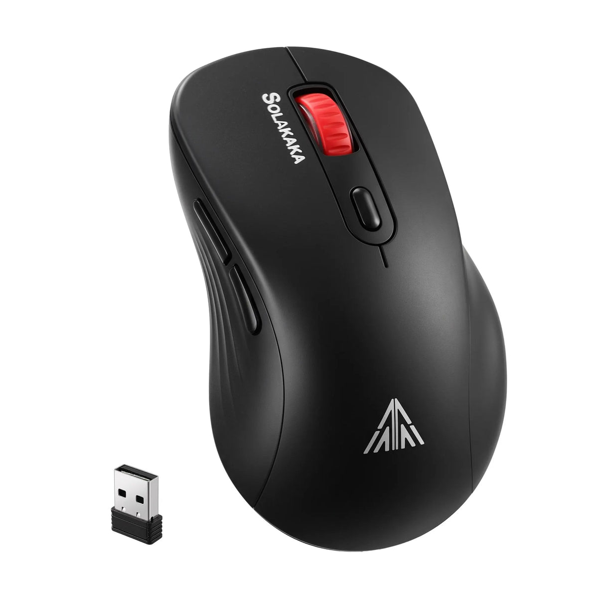 SOLAKAKA Silent Wireless Mouse Bluetooth 2.4GHz 4200 DPI 7 Buttons