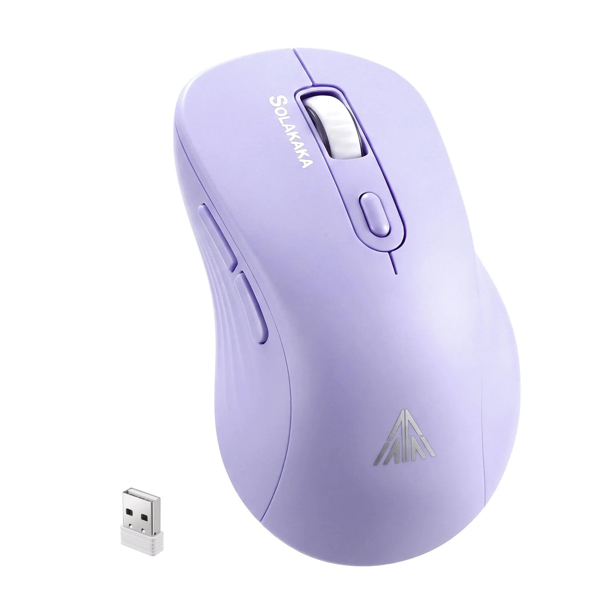 SOLAKAKA Silent Wireless Mouse Bluetooth 2.4GHz 4200 DPI 7 Buttons