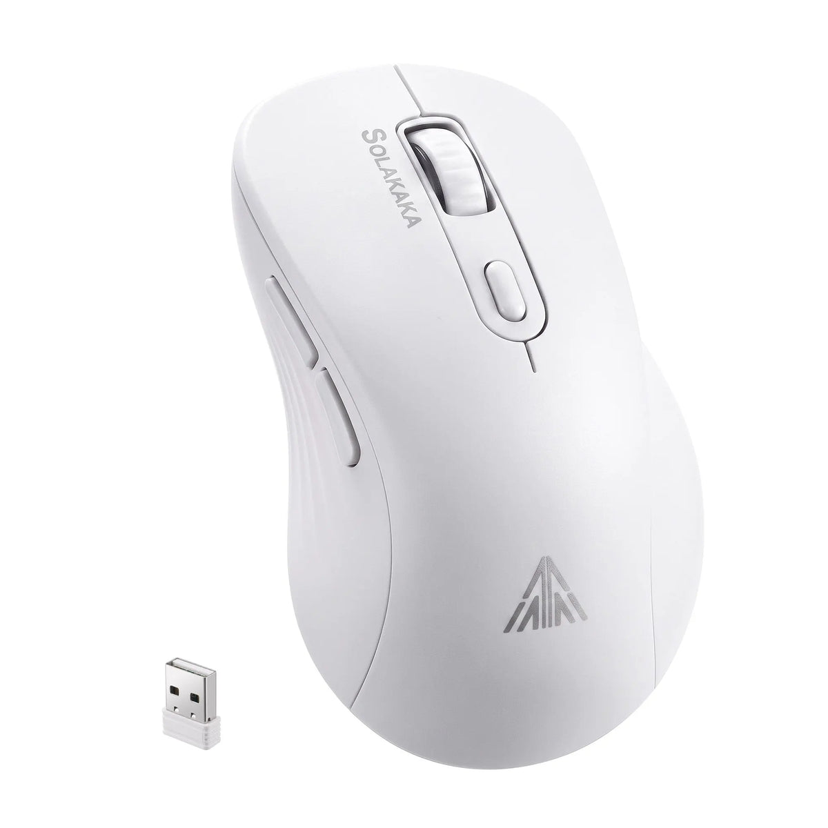 SOLAKAKA Silent Wireless Mouse Bluetooth 2.4GHz 4200 DPI 7 Buttons