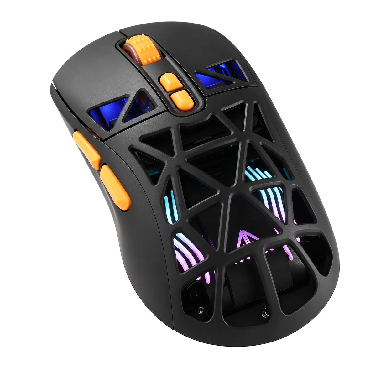 SOLAKAKA SM802 Pro Tri-Mode Gaming Mouse RGB 24000 DPI Hotswap - Image 4