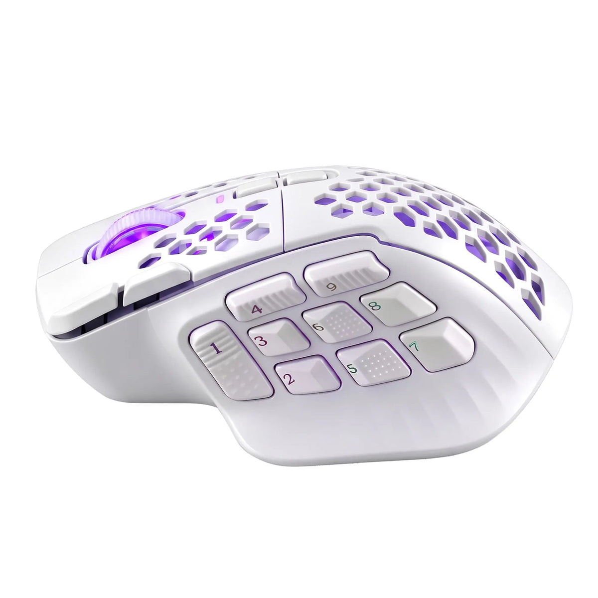 SOLAKAKA Wireless MMO Gaming Mouse 16 Buttons Bluetooth 24000 DPI RGB - Image 4