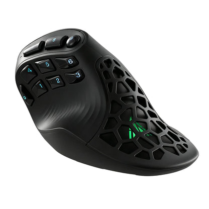 SOLAKAKA E9 Vertical MMO Gaming Mouse Tri-Mode 36000 DPI Ergonomic - Image 4